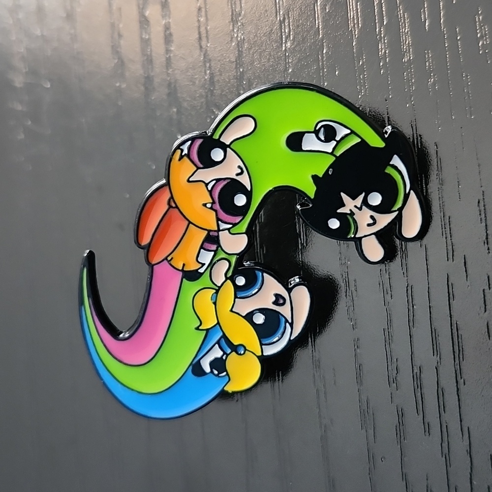 Cartoon Network Powerpuff Girls Enamel Pin